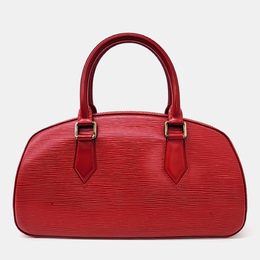 Louis Vuitton: Красная сумка  Épi