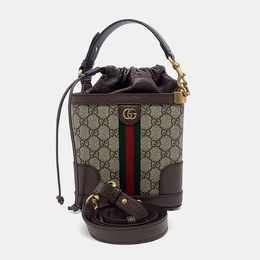 Gucci: Бежевая сумка  Ophidia GG