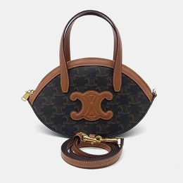 Celine: Коричневая сумка 
