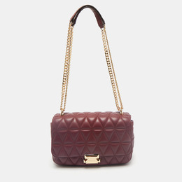 Michael Kors: Бордовая сумка 
