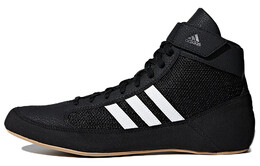 Adidas: Чёрные кроссовки 