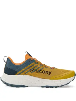 Saucony: Оранжевые кроссовки 