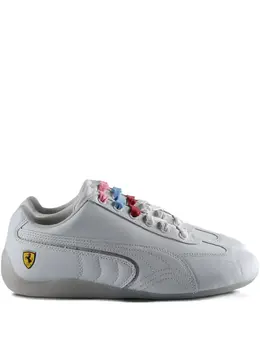 PUMA: Белые кроссовки  Speedcat