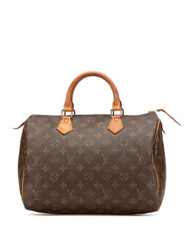 Louis Vuitton Pre-Owned: Коричневая сумка 