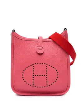 Hermès Pre-Owned: Розовая сумка через плечо 