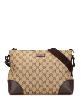 Gucci Pre-Owned: Коричневая сумка через плечо 