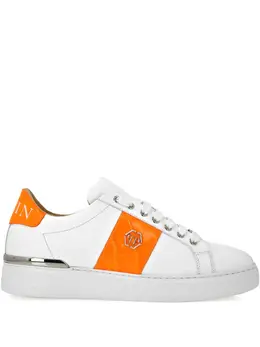 Philipp Plein: Белые кроссовки  Hexagon