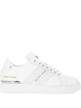 Philipp Plein: Белые кроссовки 