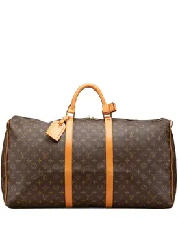 Louis Vuitton Pre-Owned: Коричневая сумка 