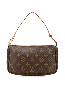 Louis Vuitton Pre-Owned: Коричневая сумка 