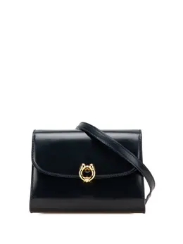 Gucci Pre-Owned: Чёрная сумка через плечо 