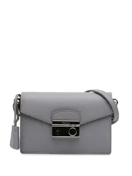 Prada Pre-Owned: Фиолетовая сумка через плечо 