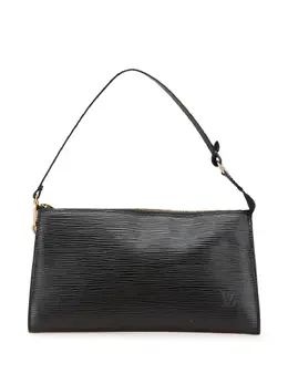Louis Vuitton Pre-Owned: Чёрная сумка 