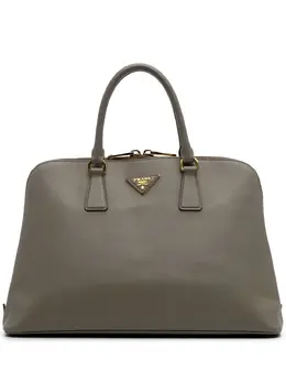 Prada Pre-Owned: Серая сумка 
