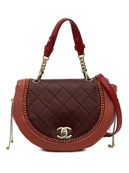 CHANEL Pre-Owned: Красная сумка 