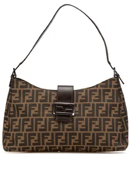Fendi Pre-Owned: Коричневая сумка 