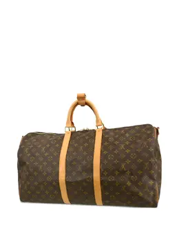 Louis Vuitton Pre-Owned: Коричневая сумка 