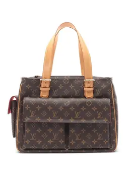 Louis Vuitton Pre-Owned: Коричневая сумка-шоппер 