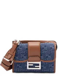 FENDI: Синяя сумка через плечо 