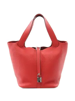 Hermès Pre-Owned: Красная сумка-шоппер 