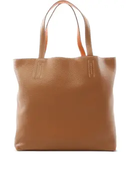 Hermès Pre-Owned: Коричневая сумка-шоппер 