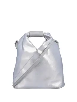 MM6 Maison Margiela: Серебристая сумка 