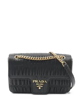 Prada Pre-Owned: Чёрная сумка через плечо 