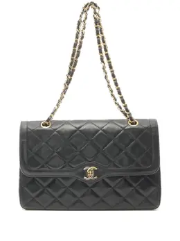 CHANEL Pre-Owned: Чёрная сумка 