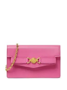 Versace: Розовый клатч  Medusa