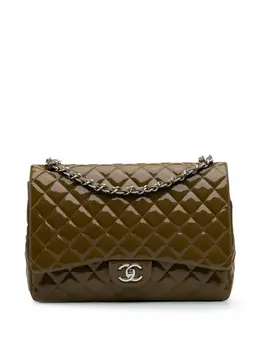 CHANEL Pre-Owned: Коричневая сумка 