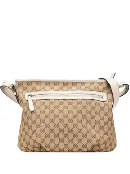 Gucci Pre-Owned: Коричневая сумка через плечо 