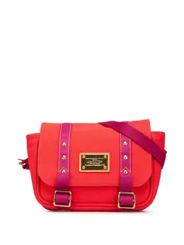 Louis Vuitton Pre-Owned: Фиолетовая сумка через плечо 