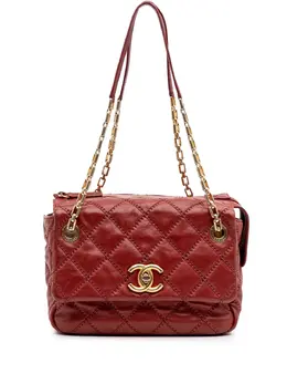 CHANEL Pre-Owned: Красная сумка 
