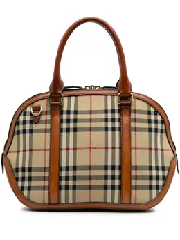 Burberry Pre-Owned: Коричневая сумка 