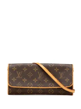 Louis Vuitton Pre-Owned: Коричневая сумка через плечо 