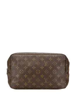 Louis Vuitton Pre-Owned: Коричневый клатч 