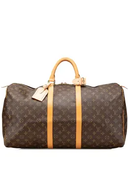 Louis Vuitton Pre-Owned: Коричневая сумка 