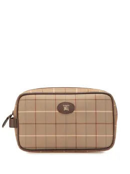 Burberry Pre-Owned: Коричневый клатч 