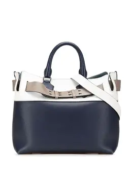 Burberry Pre-Owned: Голубая сумка 