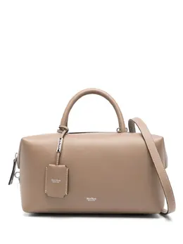 Max Mara: Бежевая сумка-шоппер 