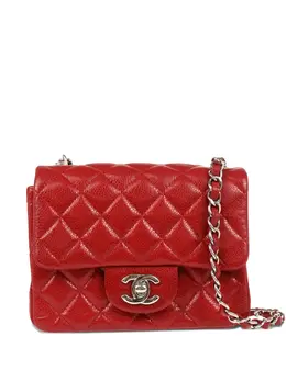 CHANEL Pre-Owned: Красная сумка 