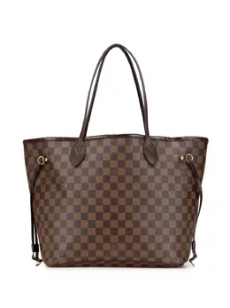 Louis Vuitton Pre-Owned: Коричневая сумка-шоппер 