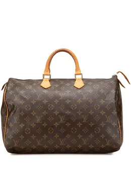 Louis Vuitton Pre-Owned: Коричневая сумка 