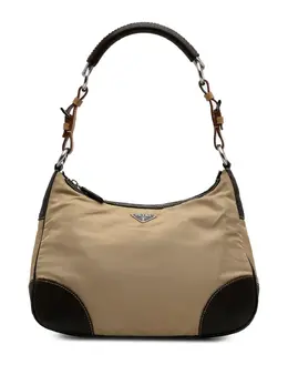 Prada Pre-Owned: Коричневая сумка 