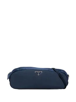 Prada Pre-Owned: Голубая сумка 