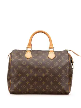 Louis Vuitton Pre-Owned: Коричневая сумка 