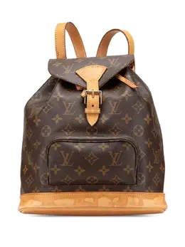 Louis Vuitton Pre-Owned: Коричневый рюкзак 