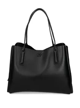 DKNY: Чёрная сумка-шоппер 