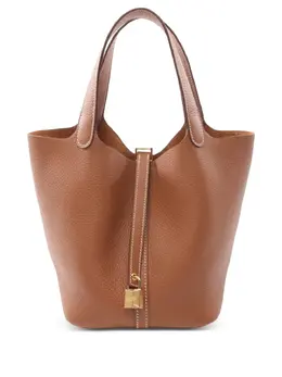Hermès Pre-Owned: Светлая сумка-шоппер 