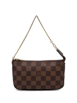Louis Vuitton Pre-Owned: Коричневая сумка 